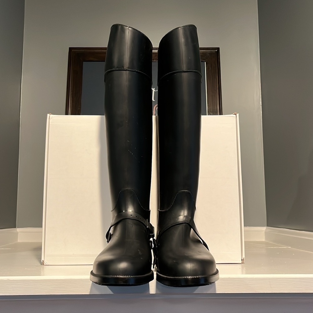 Givenchy Rubber Riding Boots - Picture 6 of 11